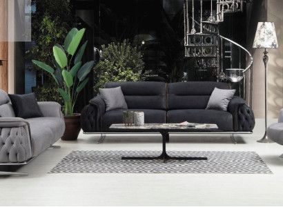 Modern Sofa set 3 pcs Living room Luxury Sofa set 3+3+1 Seater Furniture